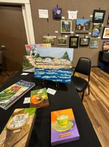 Nancy Bolton-Rawles - Acrylic and Paper Clay Art